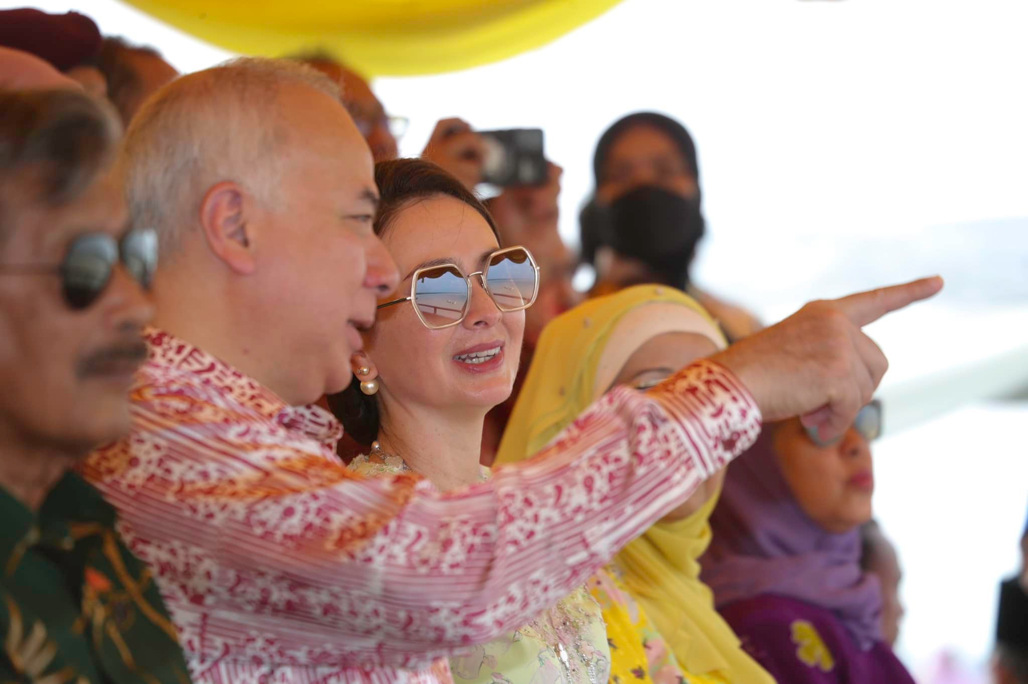 Dymm Paduka Seri Sultan Perak Darul Ridzuan Merasmikan Jambatan Sultan Nazrin Shah, Perak