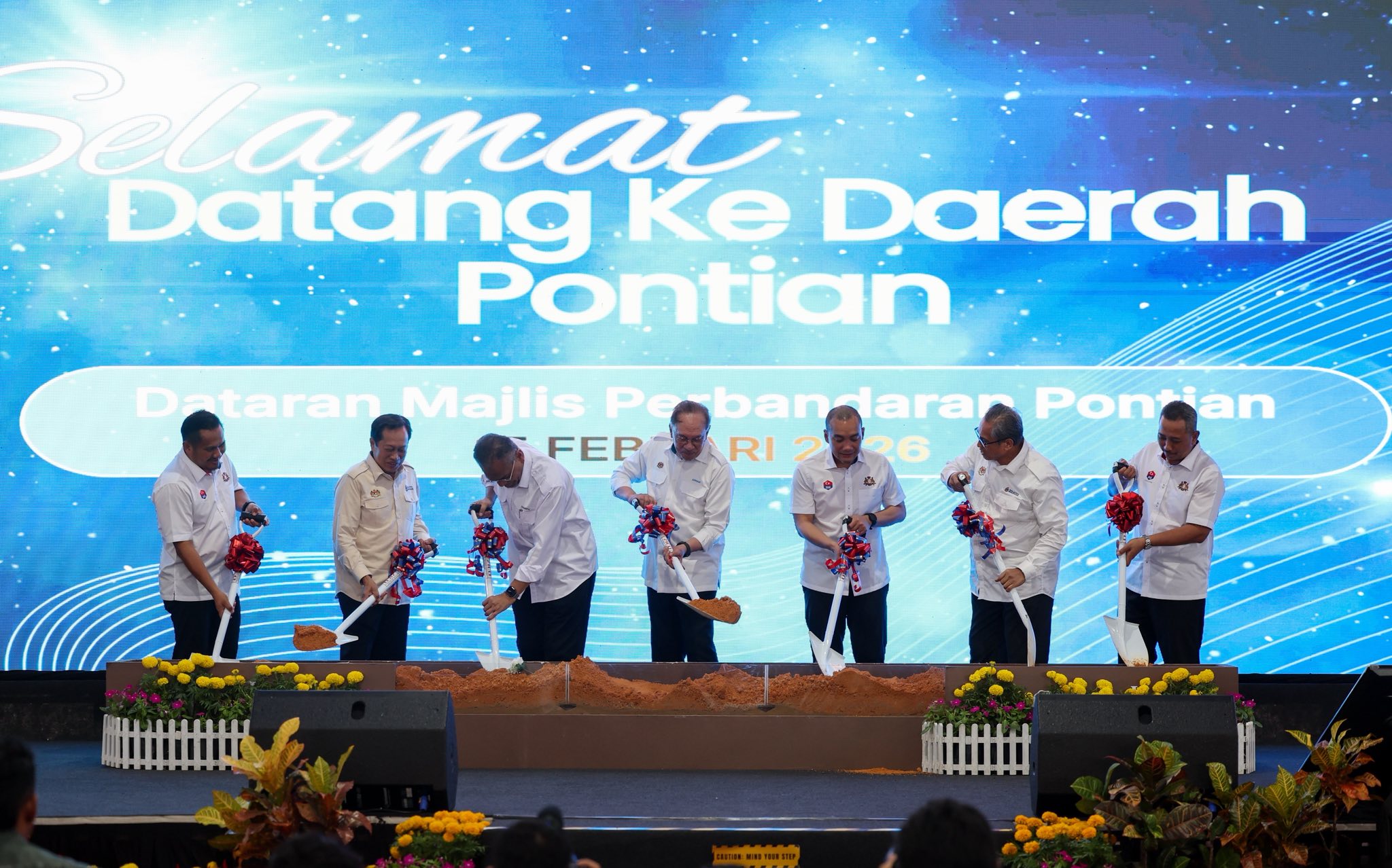 Majlis Pecah Tanah Bangunan Tambahan Hospital Pontian & Karnival Rakyat MADANI