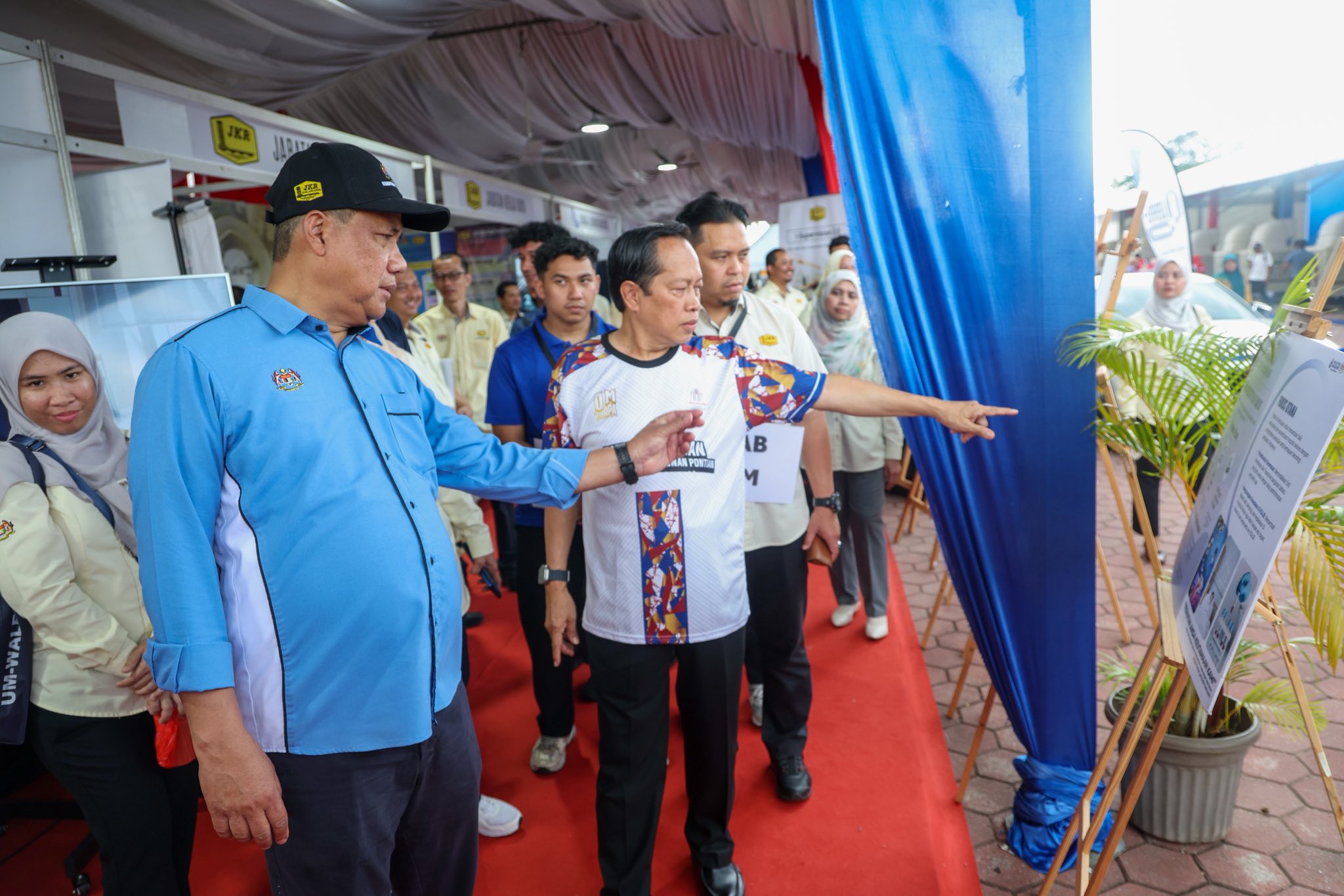 Majlis Pecah Tanah Bangunan Tambahan Hospital Pontian & Karnival Rakyat MADANI