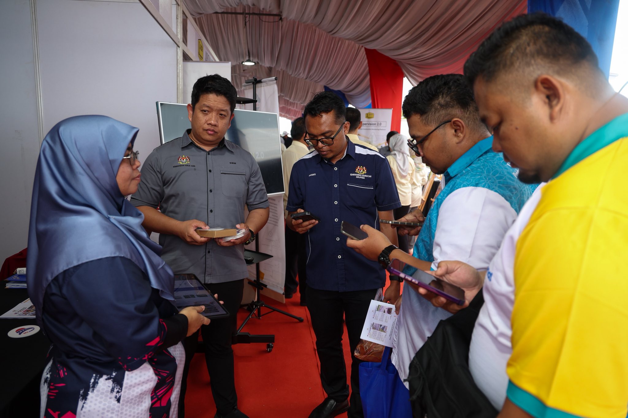 Majlis Pecah Tanah Bangunan Tambahan Hospital Pontian & Karnival Rakyat MADANI