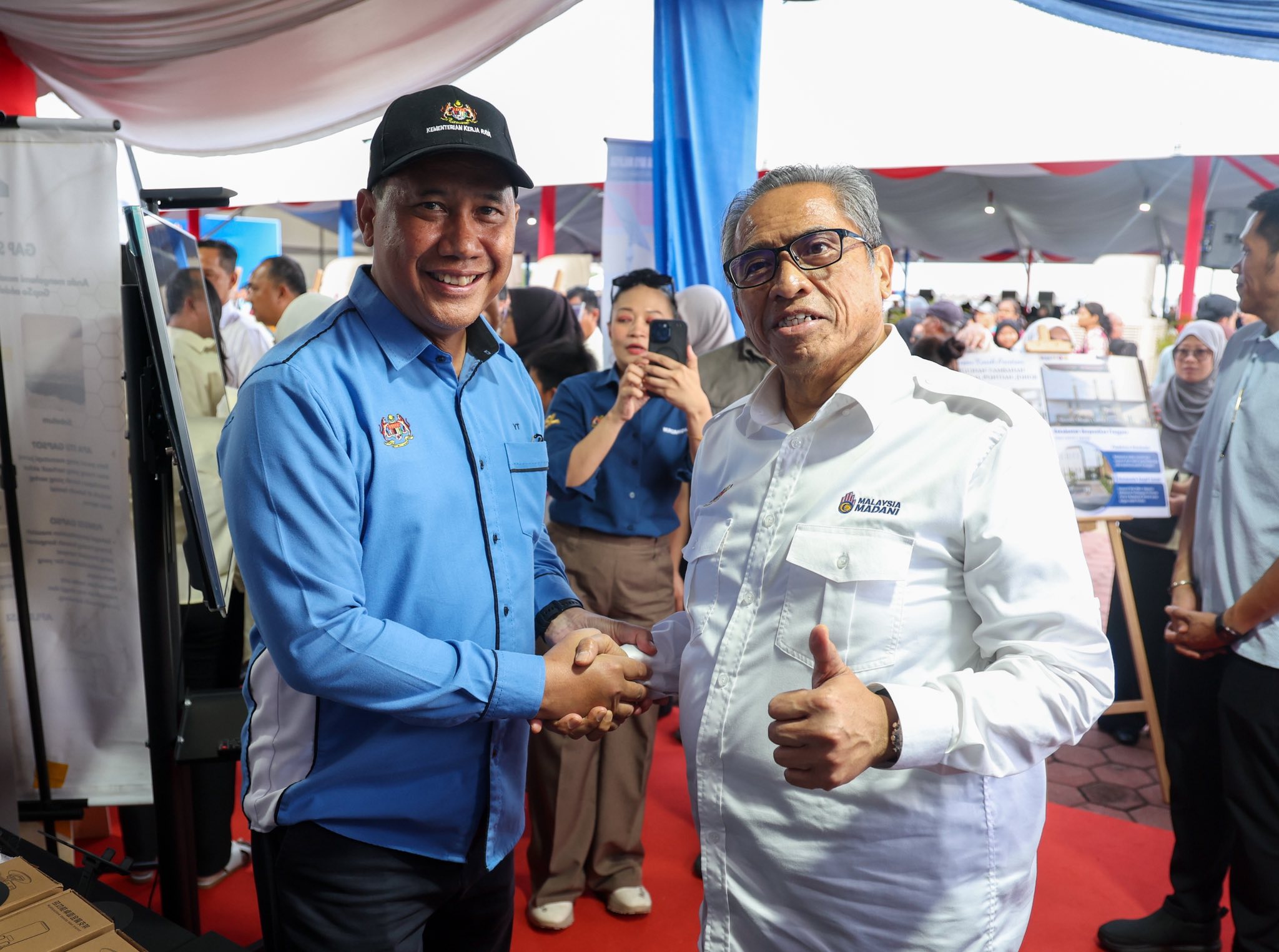 Majlis Pecah Tanah Bangunan Tambahan Hospital Pontian & Karnival Rakyat MADANI