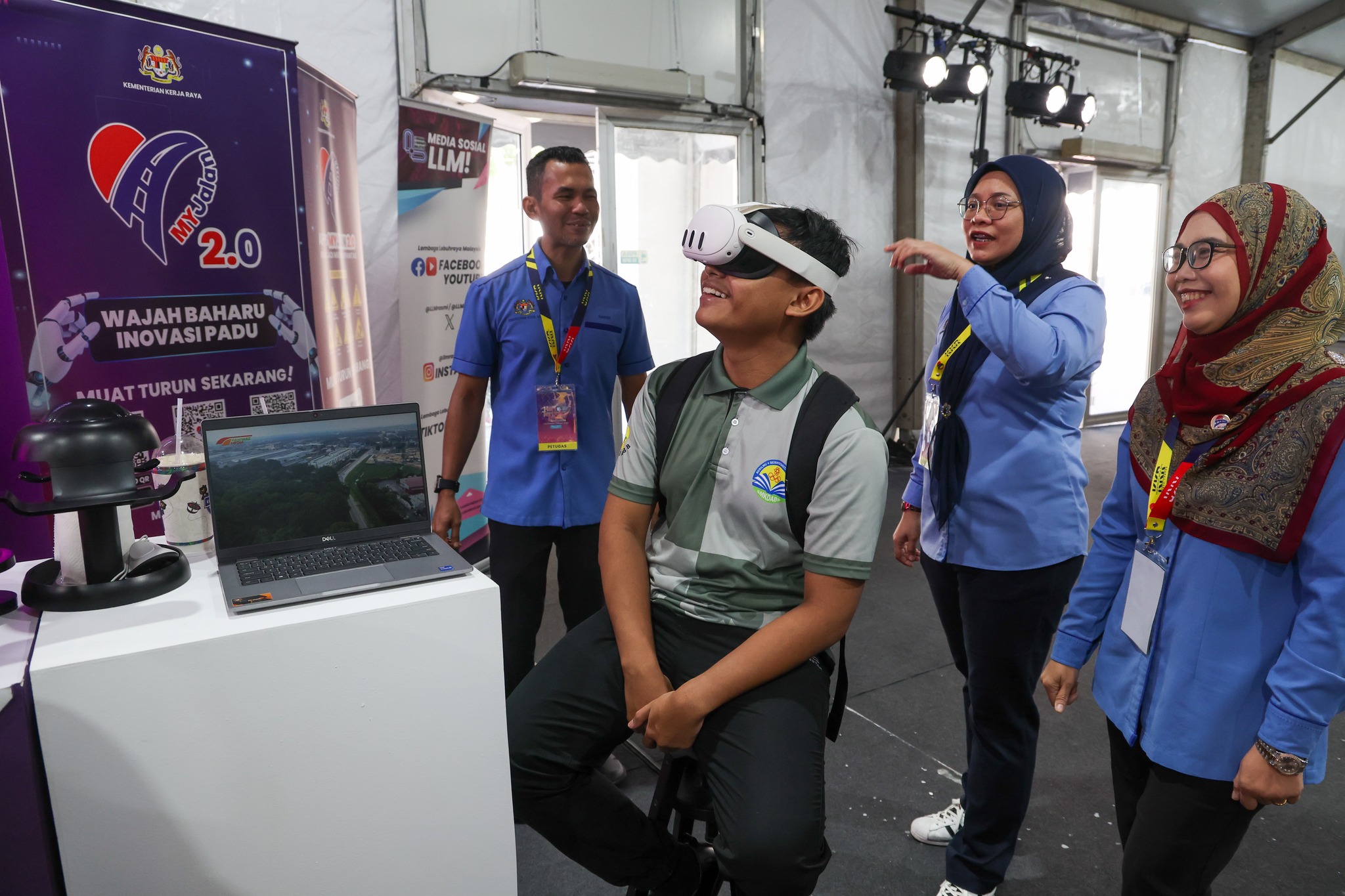 Majlis Pecah Tanah Bangunan Tambahan Hospital Pontian & Karnival Rakyat MADANI